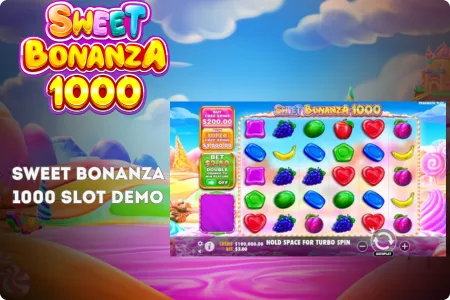 Play Sweet Bonanza 1000 free demo now