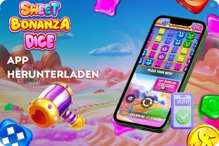 So laden Sie die Sweet Bonanza Dice App für Android & iOS herunter