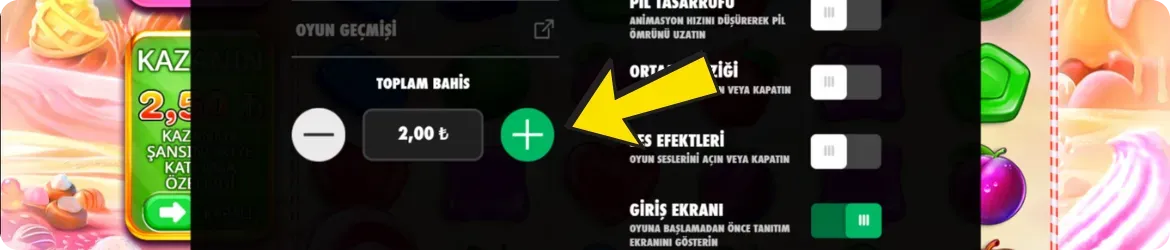 Betsinizi seçin