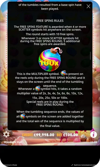 gratis spins regels