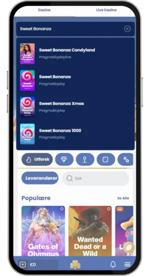 Sweet Bonanza Spielauswahl