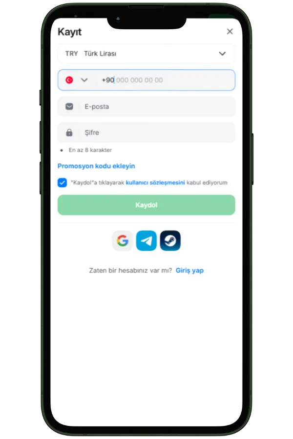 Sweet Bonanza Kayıt